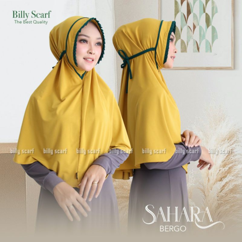 (((ORIGINAL BILLY))) Hijab instan jersey SAHARA