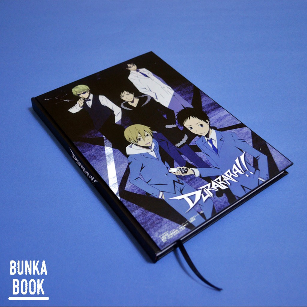 

Note Book Hardcover Anime Durarara Ukuran A5 Jurnal Agenda Planner Notebook Gift Couple