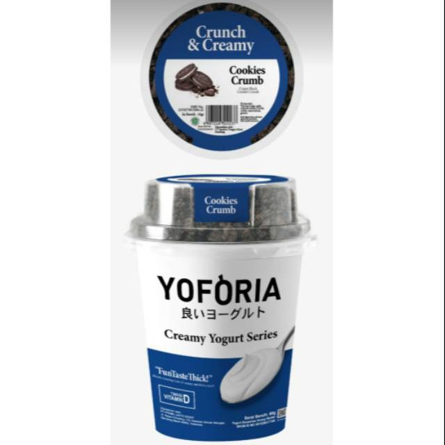 YOFORIA CREAMY YOGURT SERIES COOKIES CRUMB