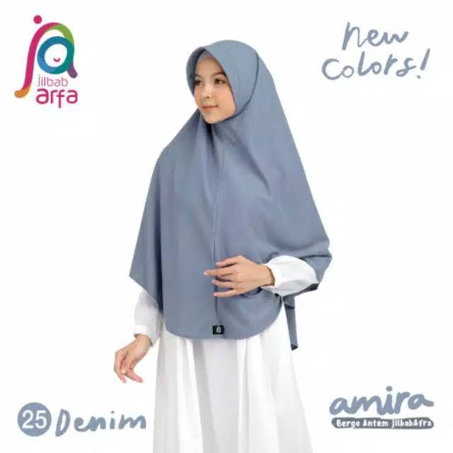 Jilbab Afra JIlbab Arfa Bergo AMIRA - Bergo Pet Antem - Jilbab Afra M L XL Jumbo - Jilbab Instan Bahan Kaos