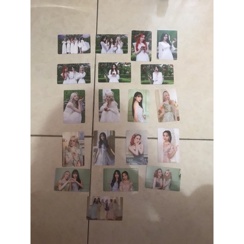 PHOTOCARD GFRIEND SONG OF THE SIRENS YUJU EUNHA SOWON UMJI SINB YERIN