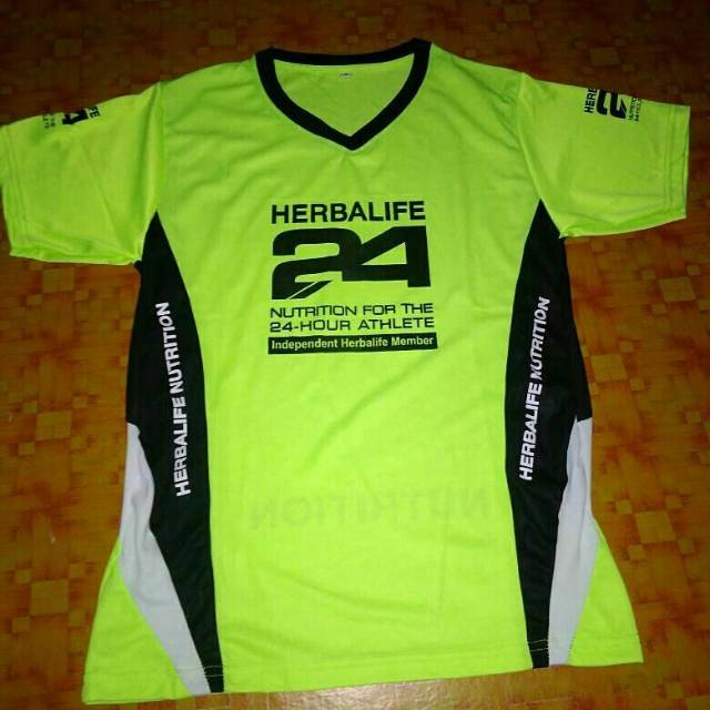 Kaos herbalife, kaos jersey herbalife 24