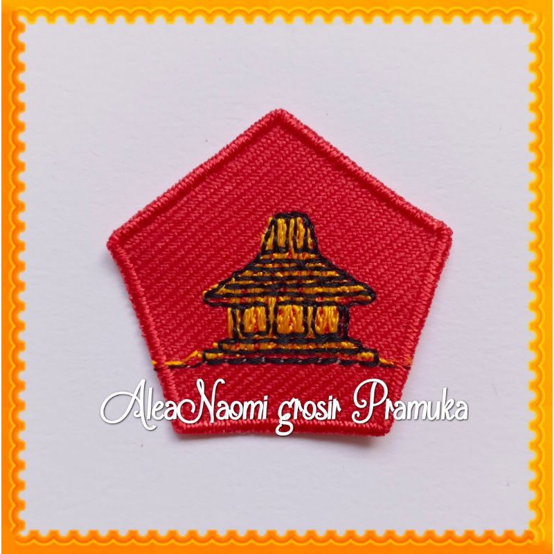 TKK Pramuka Penggalang Pengatur Rumah Utama bordir