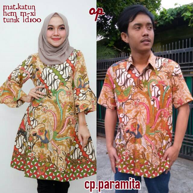 COUPLE BATIK SARIMBIT BATIK SARIMBIT TUNIK SARIMBIT BATIK SOLO