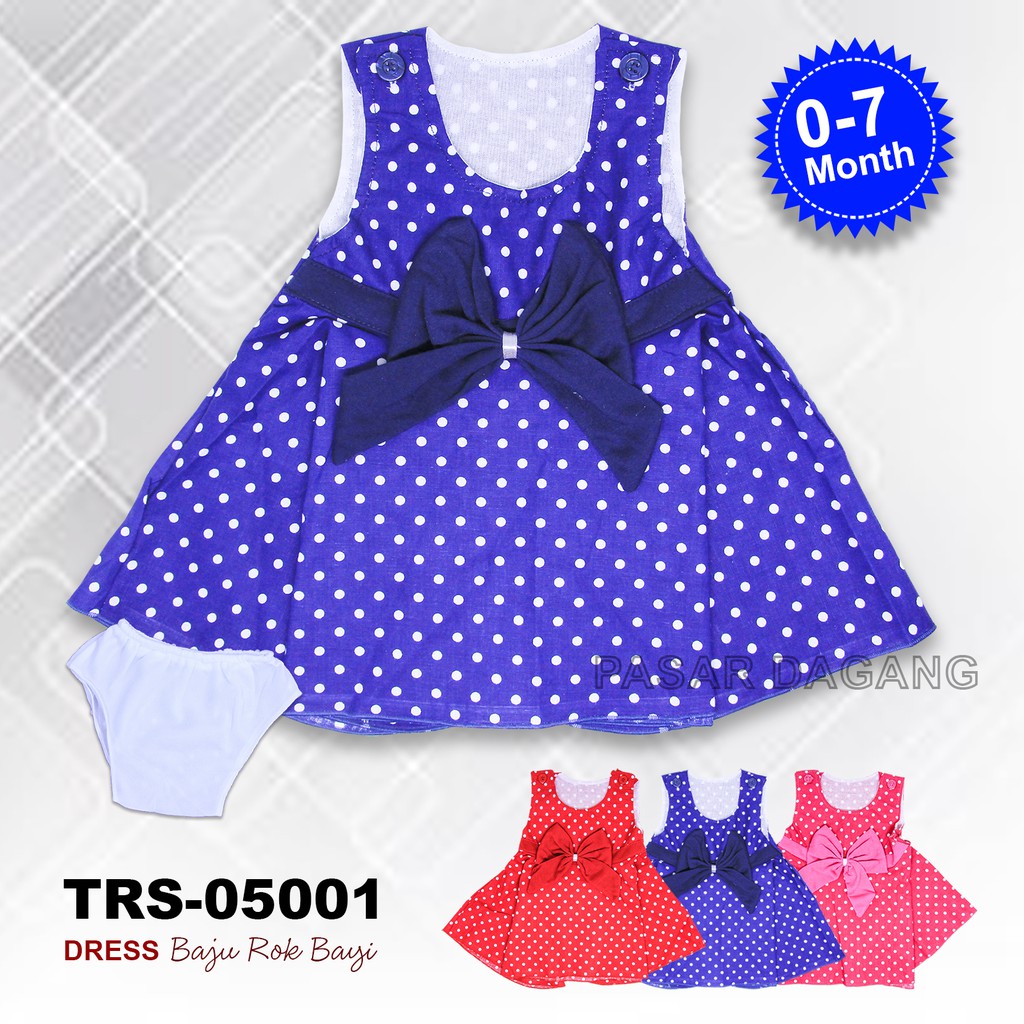 CANTIK Rok Dress Baju Bayi TRS-05001