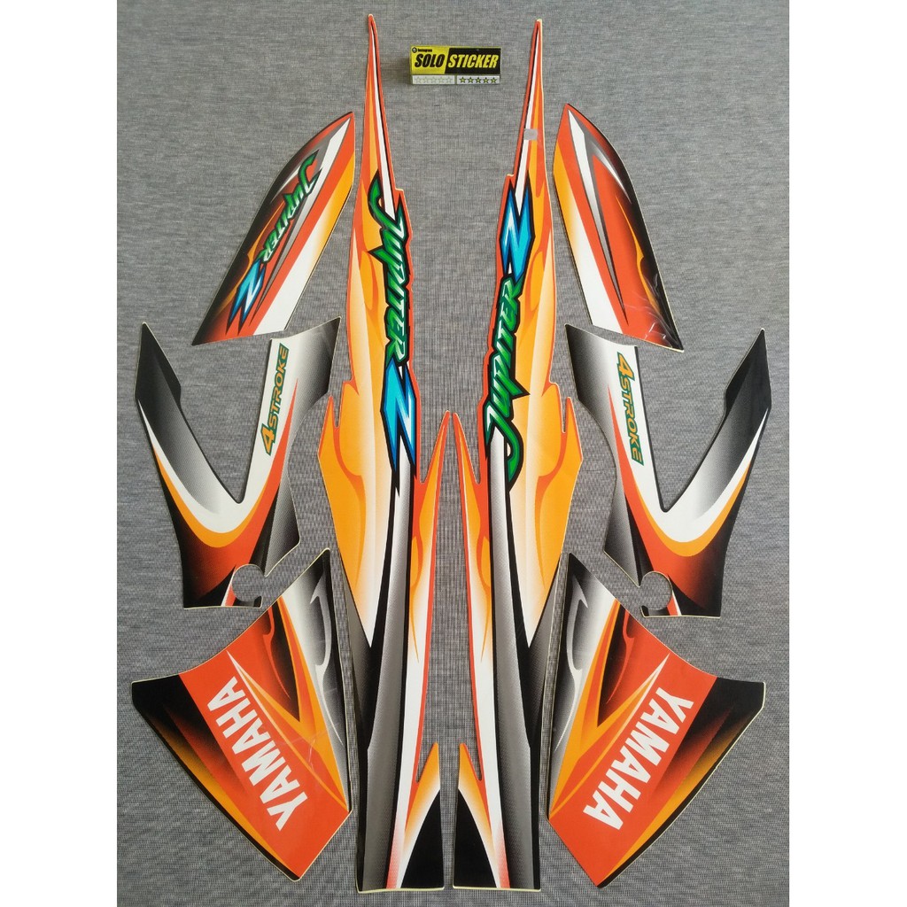 Jual BISA COD Striping Sticker Motor Yamaha Jupiter Z 2005 Indonesia Shopee Indonesia