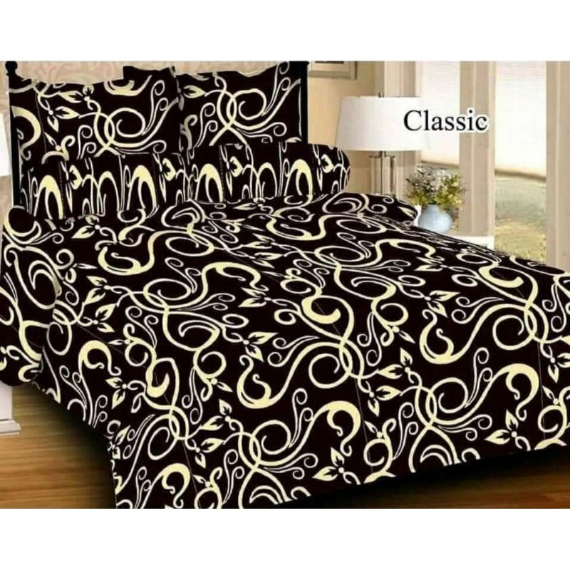 Seprei katun motif classic.kain katun lokal no 1 halus,tidak luntur