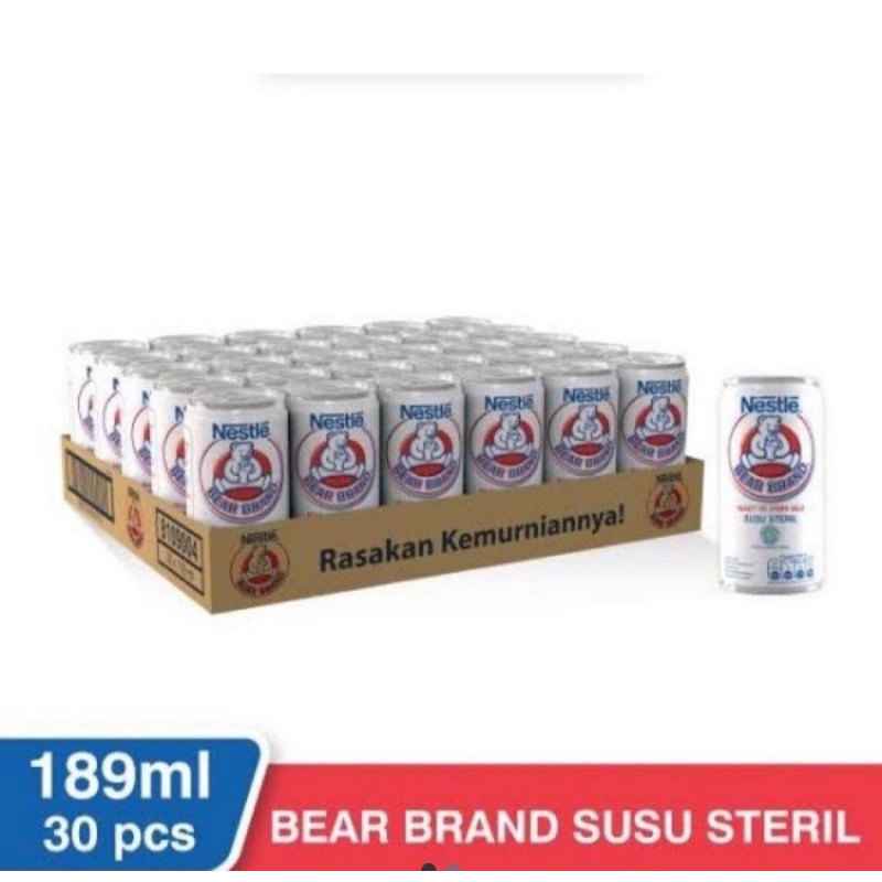 

Susu bruang/ bear brand 189ml original