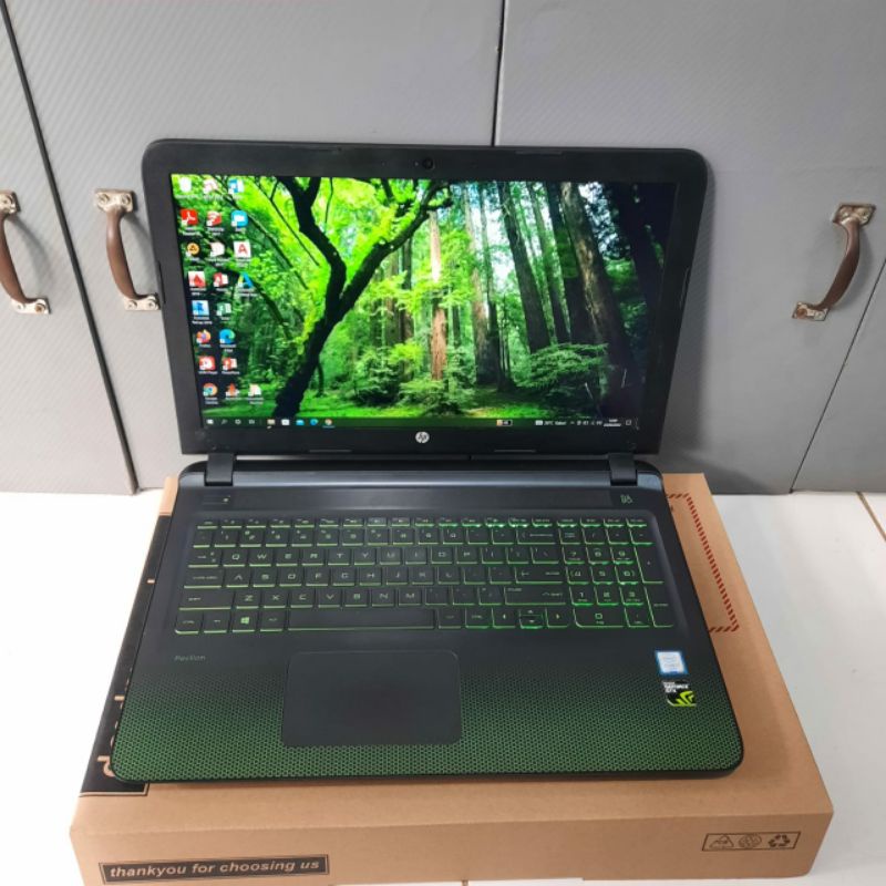 Laptop Gaming HP Pavilion15-ak05TX Cor i7-6700HQ Gen 6 Ram 8GB HDD 1TB Nvdia Geforce GTX950M 4GB dedicated