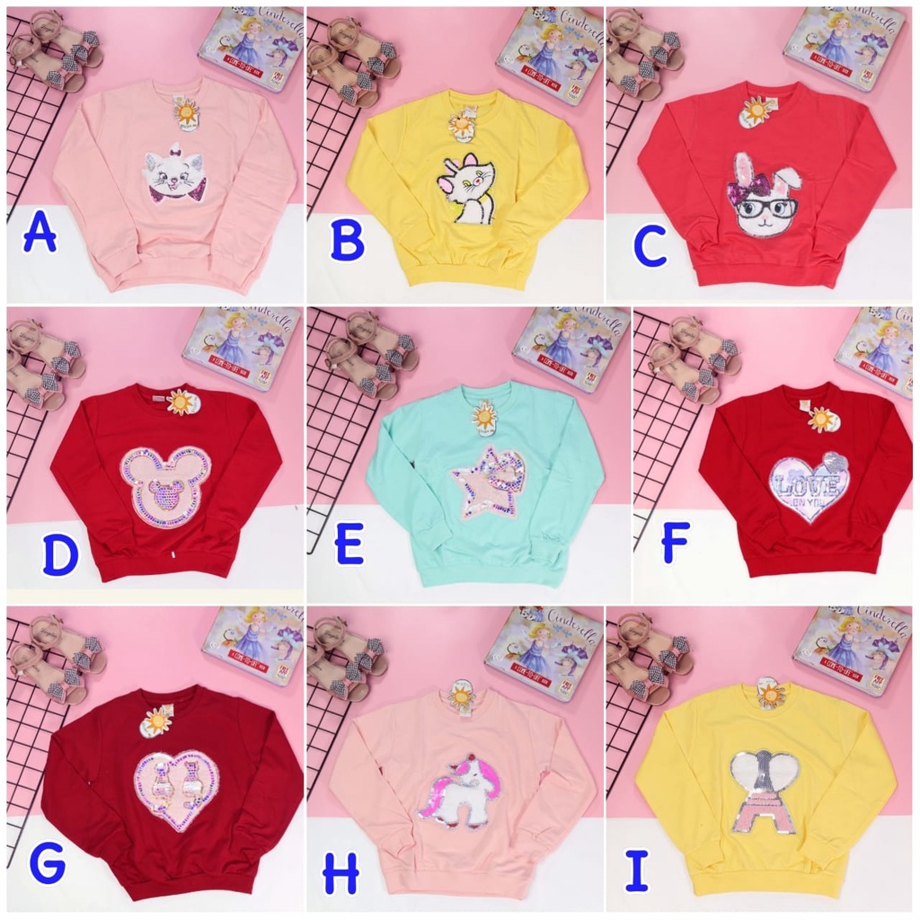 SWEATER ANAK PEREMPUAN LITTLE M GRUP A