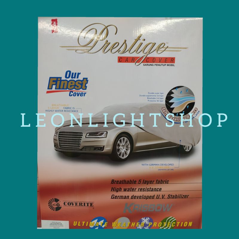 KRISBOW PRESTIGE CAR COVER/SARUNG MOBIL SEDAN TYPE-E/ACE SELIMUT MOBIL/ACCORD,CAMRY,BMW,MERCY,JAGUAR