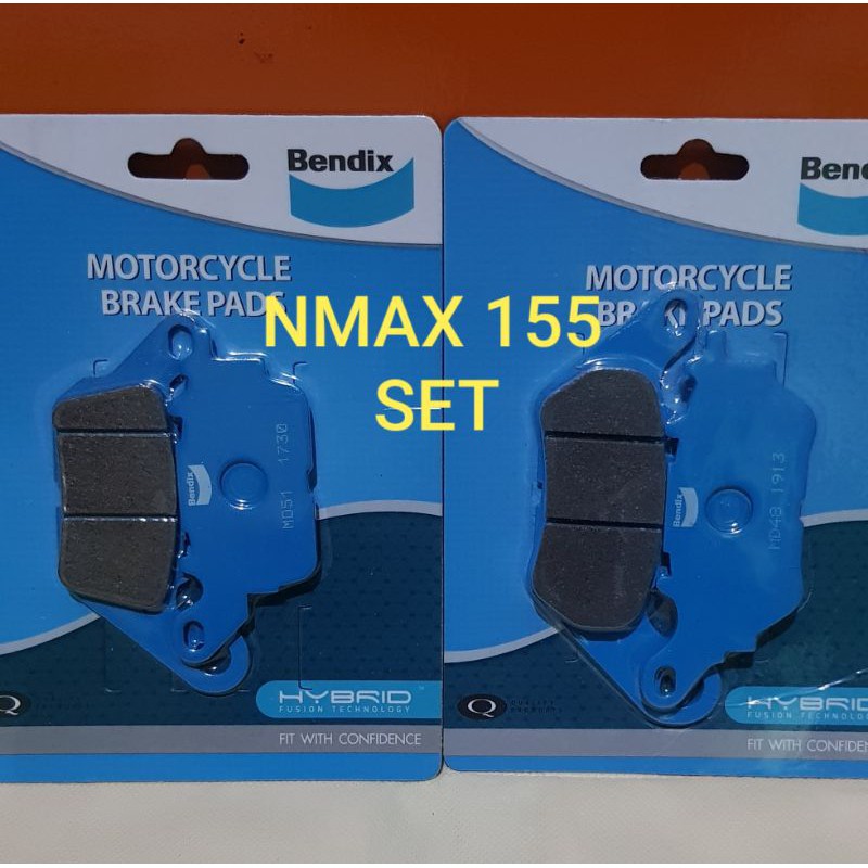 PAKET KAMPAS BENDIX NMAX 155 DEPAN BELAKANG