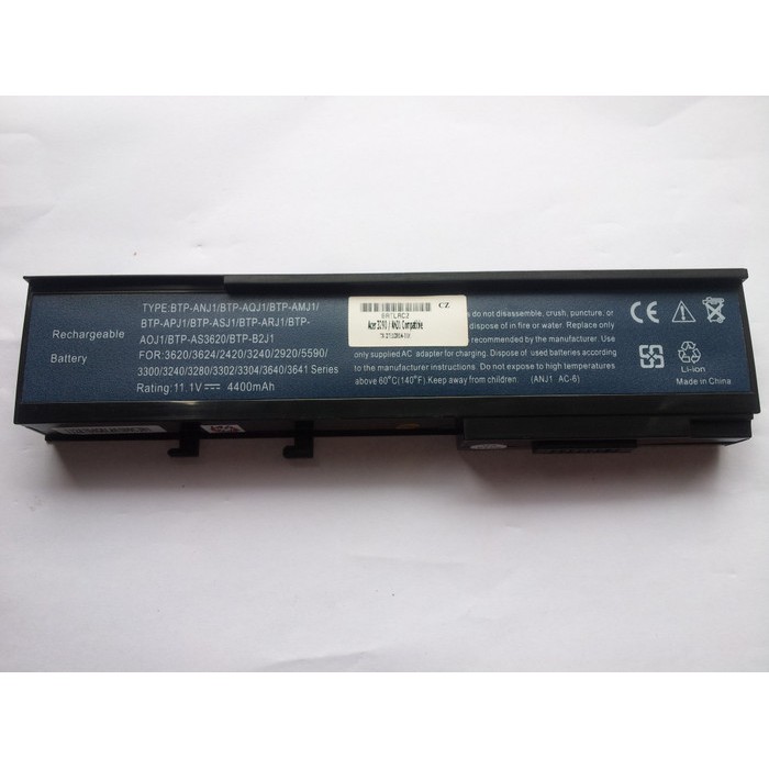 Dijual Baterai Acer Extensa 4630, 3100, 4120, 4620, 4620Z, , 4630Z, 4630G Diskon