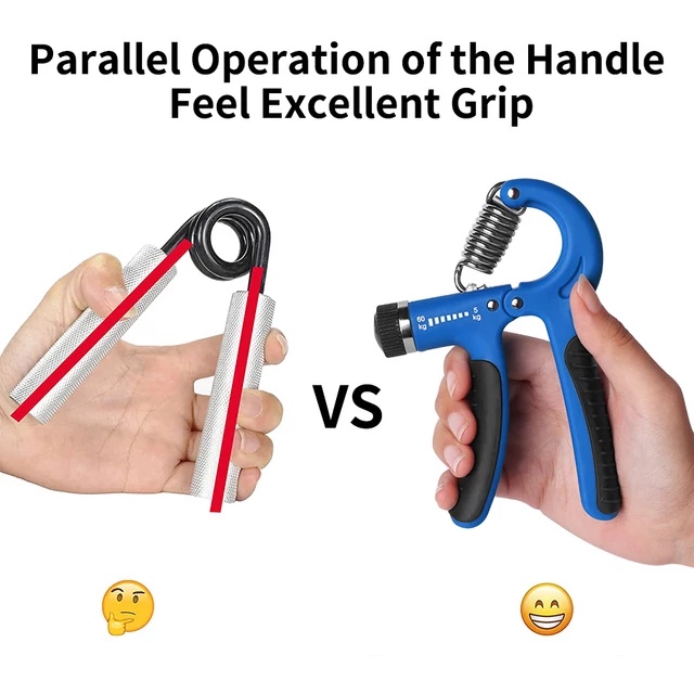 Hand Grip Adjustable Alat Latihan Otot Alat Penguat Otot Tangan 5-60Kg Hand Grip Alat Fitness Cengkraman Gengaman Tangan