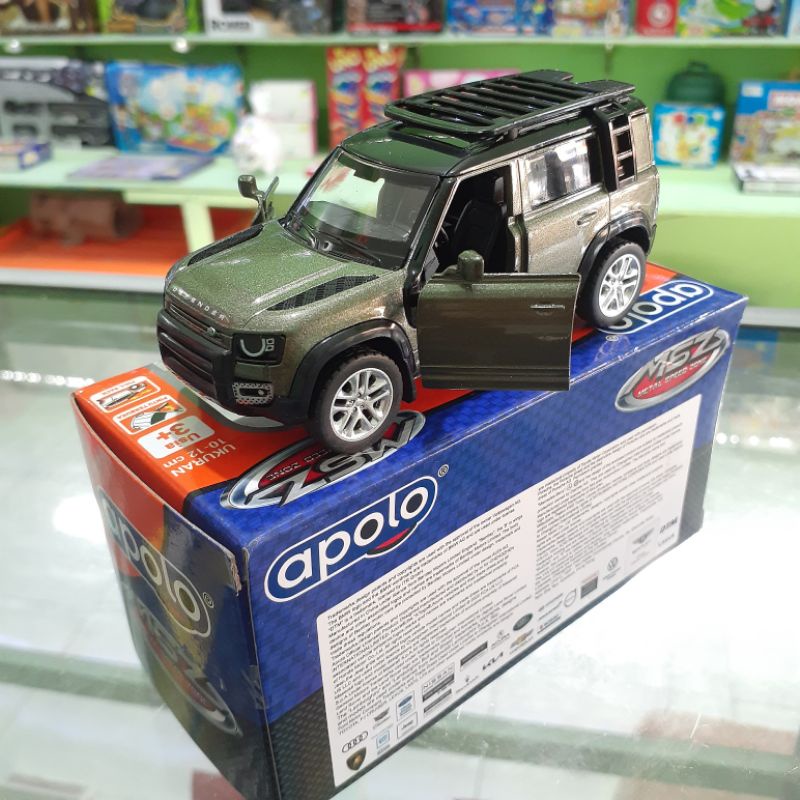 diecast apolo 2020 land rover defender 110