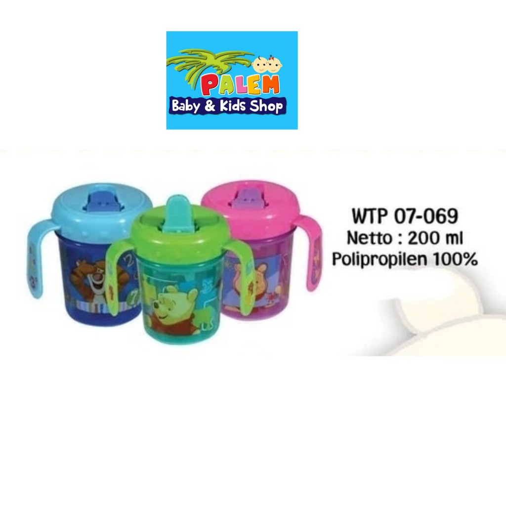 Baby Botol Minum 2 Handle Sip &amp; Seal Cup 07-069