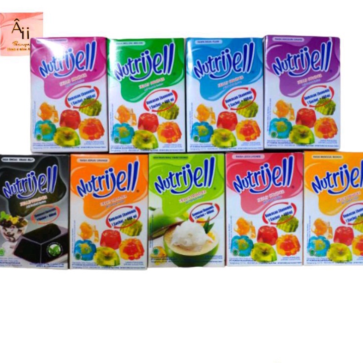 

nutrijell coklat netto 10gr jelly powder jelly serbuk instan