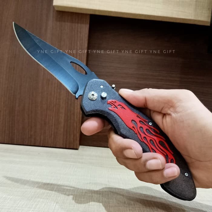 Pisau Lipat Tribal Elang 1237, Pisau Outdoor