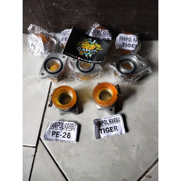 MANIPOL PE 28 INTAKE MANIFOLD PE 28 PNP CB GL GL100 TIGER MEGAPRO