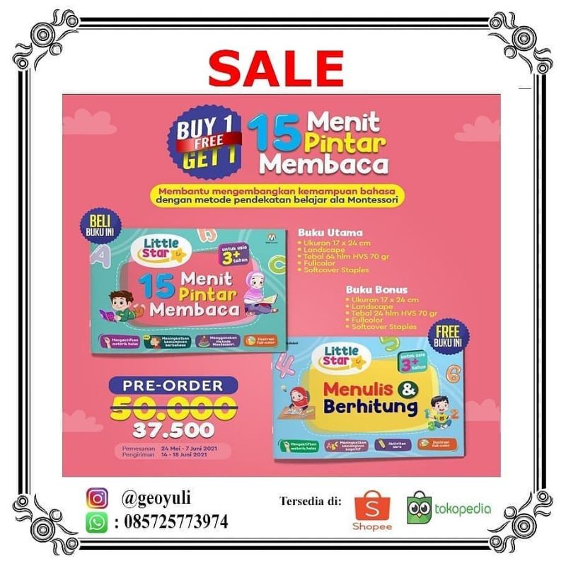 15 Menit Pintar Membaca