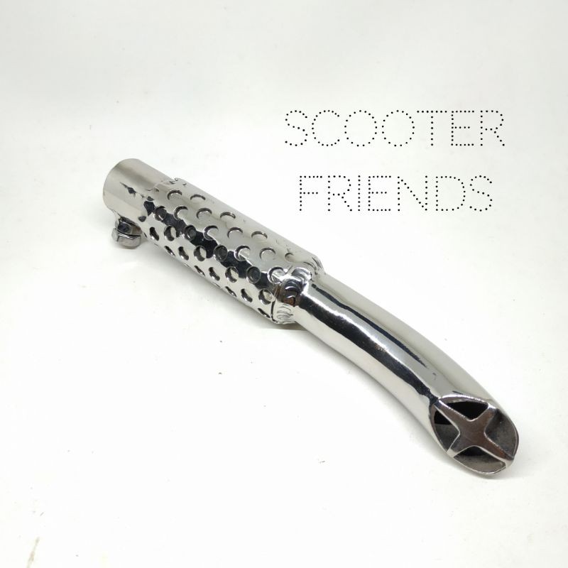 silencer variasi knalpot motor vespa