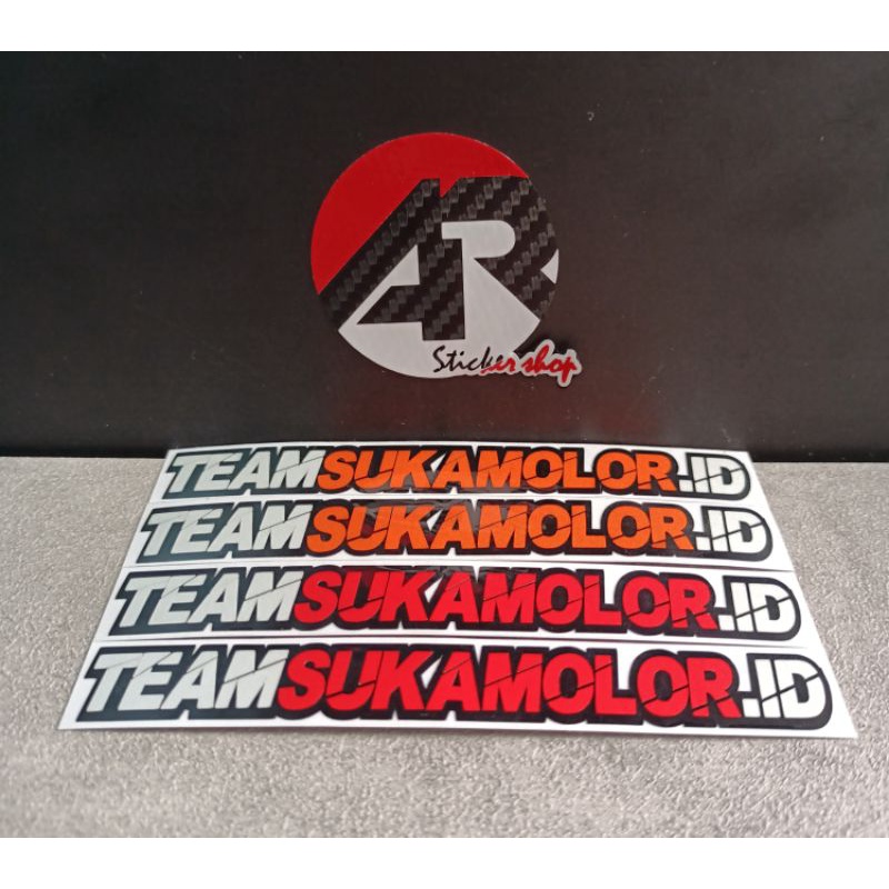 

Stiker team suka molor cutting