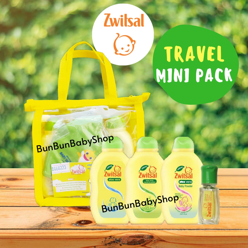 Zwitsal Mini Travel Pack Perawatan Kulit Bayi Perlengkapan Baby New Born Baju Baru Lahir Murah