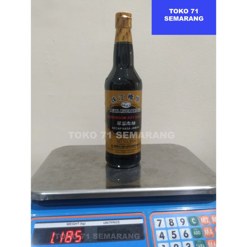 

Kecap Rasa Jamur Pearl River Bridge Mushroom Soy Sauce 600 ml