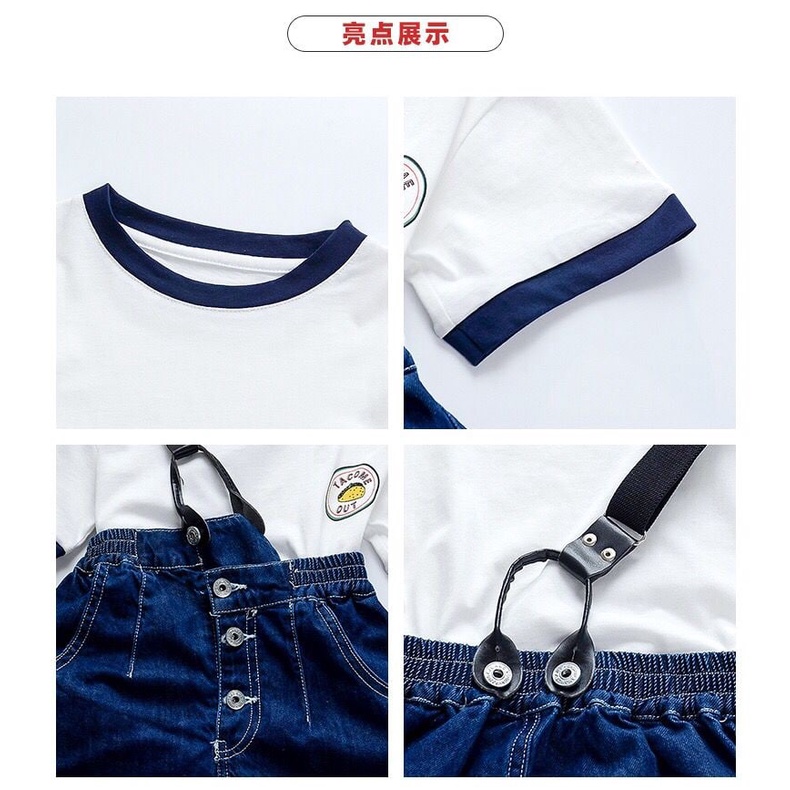 Promo !! Setelan baju anak perempuan / setelan tacome out playsuit ukuran 4-7tahun / Setelan import trendy