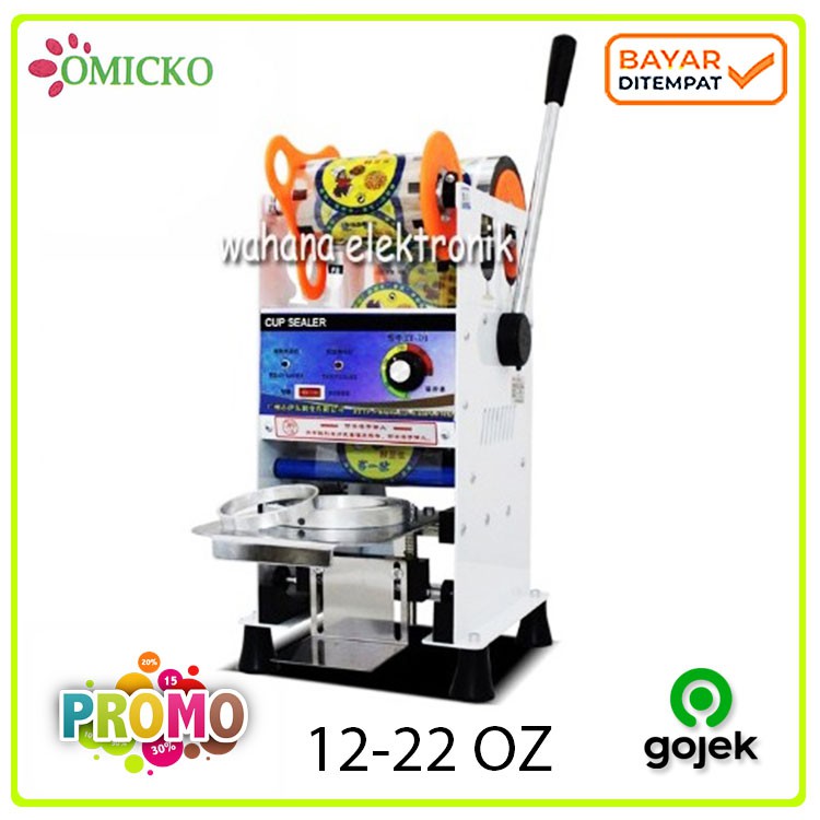 Omicko Cup Sealer OZ 22 1 Cup Sealing Machine Cup Sealer Press Plastik Mesin Press