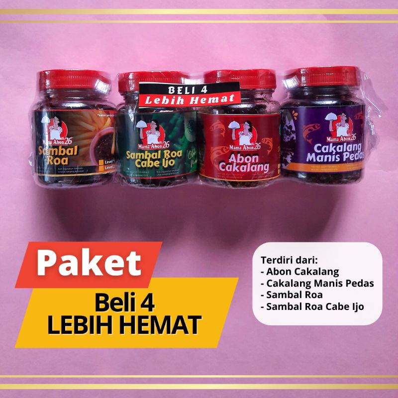 

Oleh-oleh Manado Paket Beli 4 Lebih Hemat