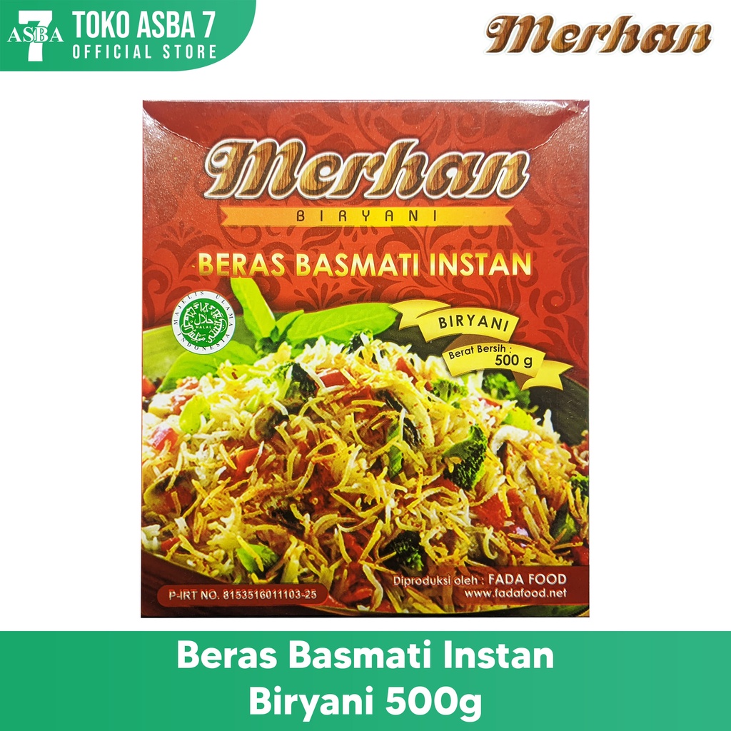 

MERHAN INSTAN BASMATI RICE BIRYANI 500G