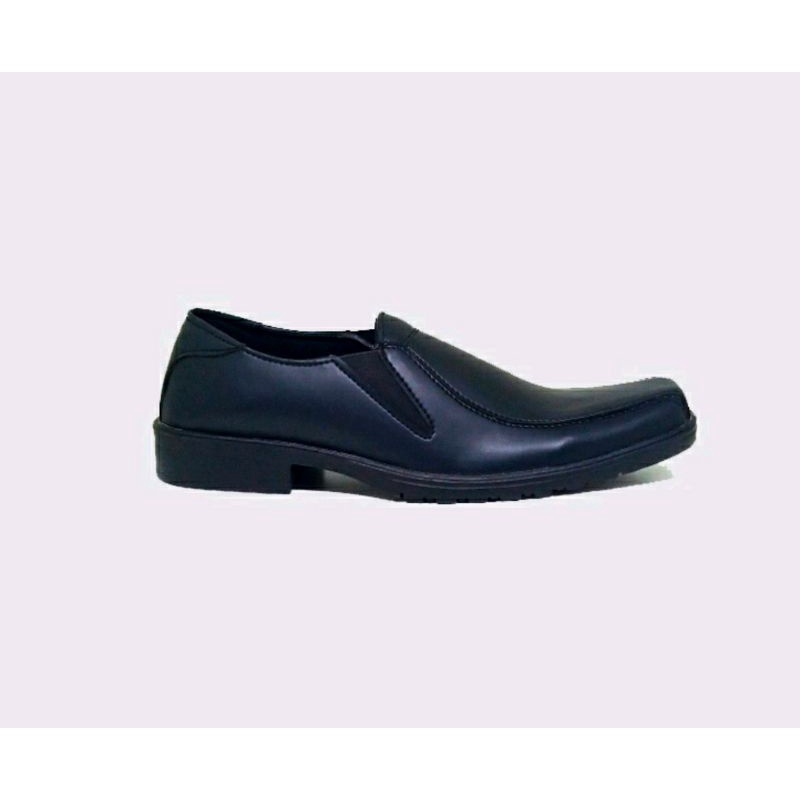 Pantofel BIG Size / Sepatu Kerja Pria Kantoran 43-44-45-46-47 Ukuran JUMBO Loafers Slip On Cowok Size Besar Hitam murah, 47