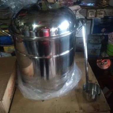 (Ojek) Panci Bakso Supra 30Qt Stainless. Panci baks