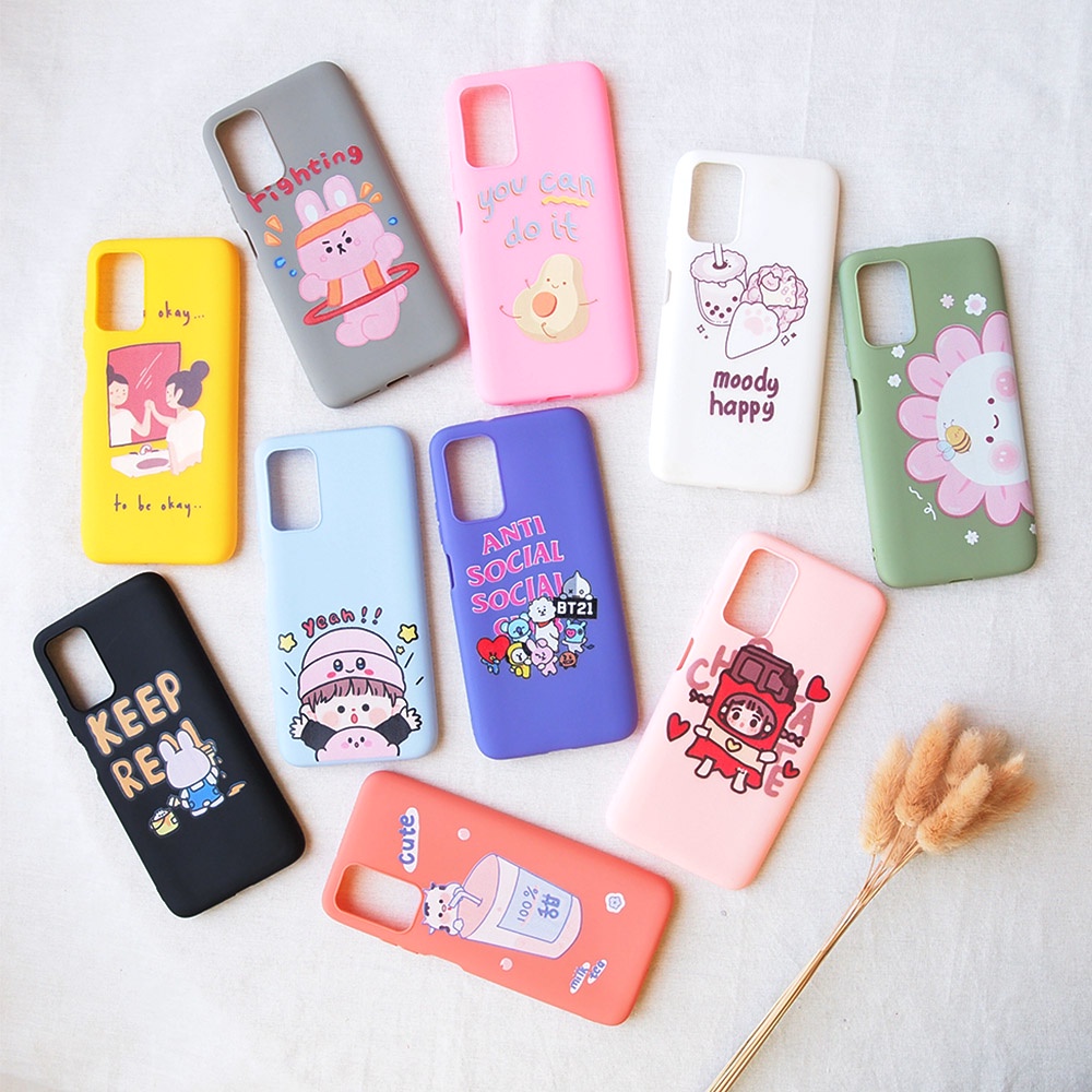 SOFTCASE KARAKTER REALME 5 8 C11 C15 C2 C21 CASE GAMBAR KARTUN SC GAMBAR