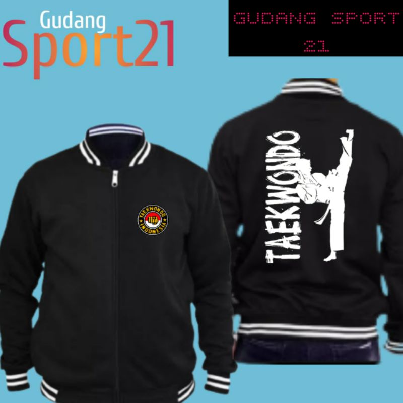 jaket baseball TAEKWONDO INDONESIA jaket TAEKWONDO INDONESIA