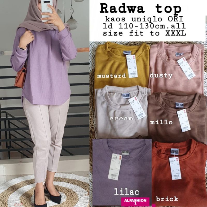 radwa top by alfashion
