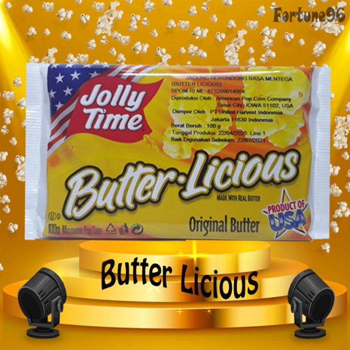 

INSTANT-CAMILAN- JOLLY TIME POPCORN BUTTER L. ( BL ) - ORIGINAL USA -CAMILAN-INSTANT.