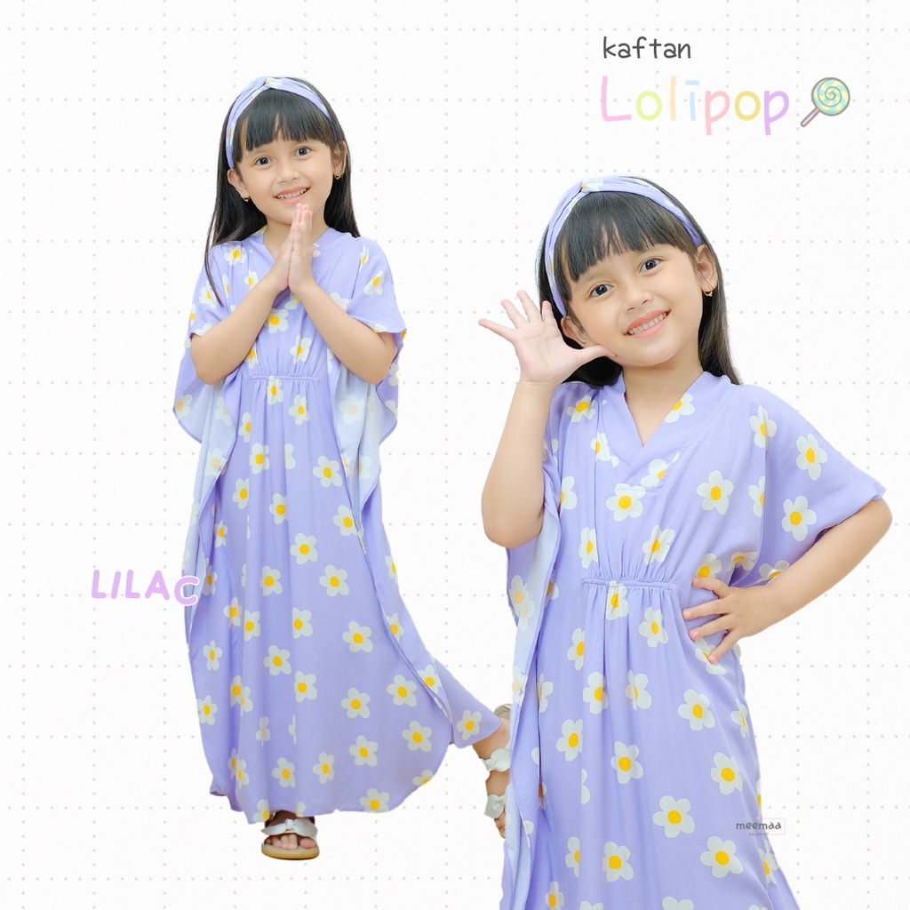 Lolipop Series Original by Meemaa Apparel - Kaftan Headband Bandana Korea Rayon Valencia Bayi dan An