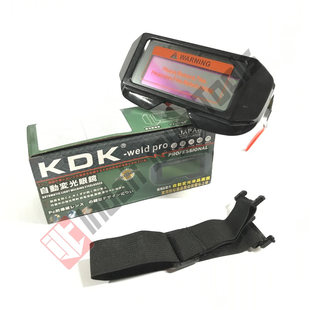 KDK JAPAN Kacamata Las Otomatis - Welding Glass Auto Darkness