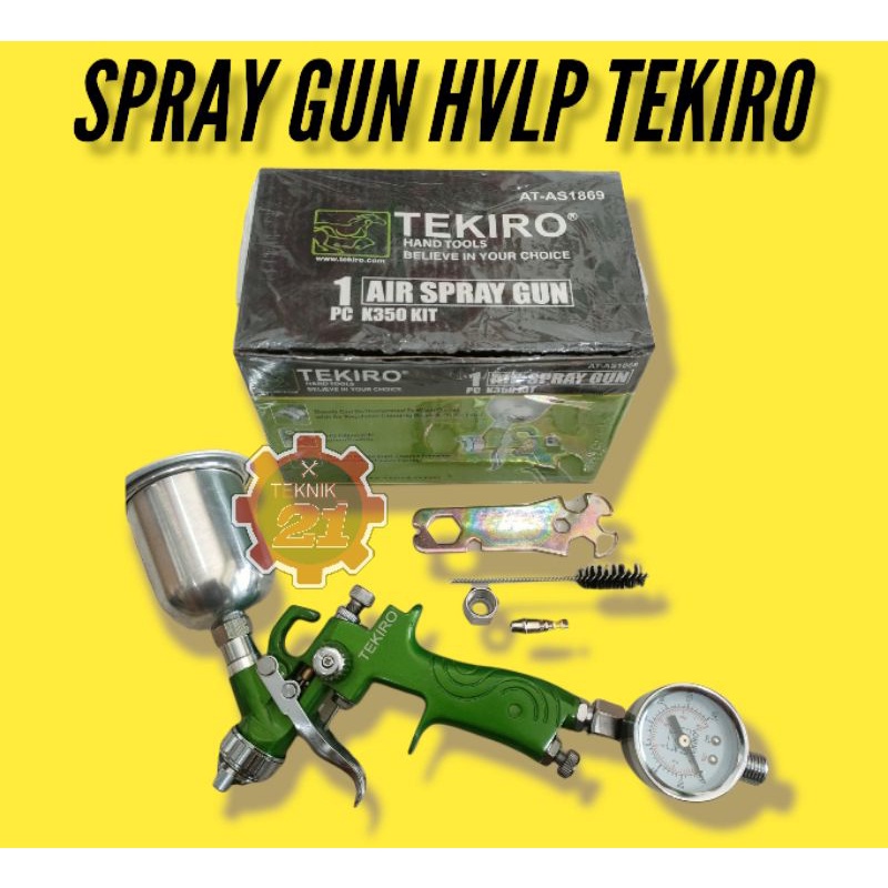 SPRAY GUN TEKIRO HVLP MINI K350 SPRAY GUN HVLP TEKIRO MINI K350 KIT