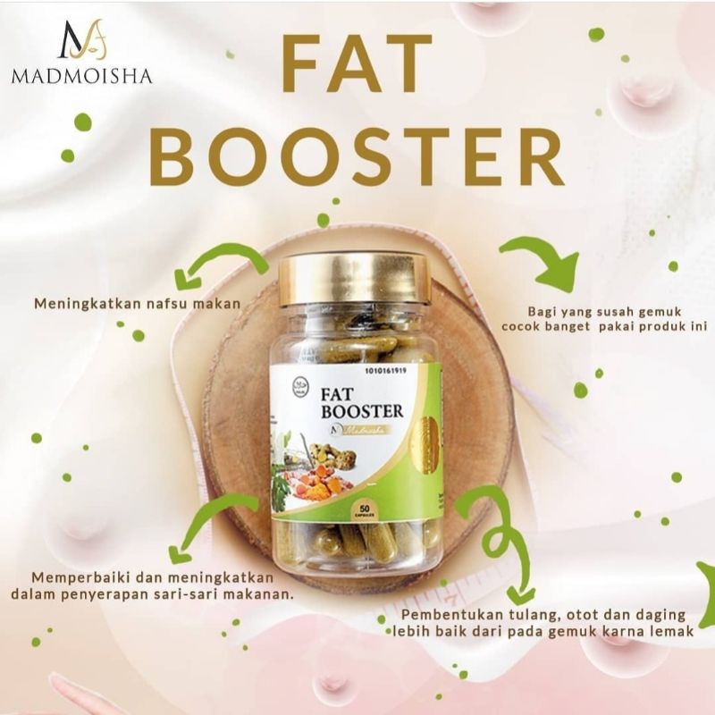 Madmoisha Fat Booster Penggemuk Badan (50capsule)