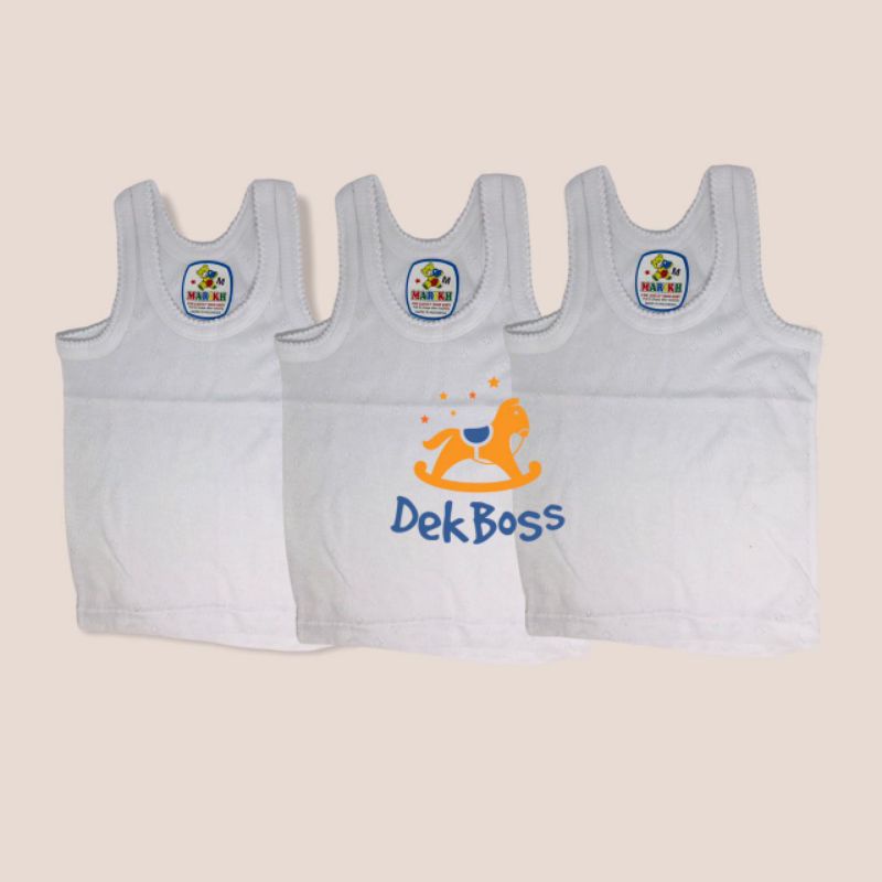 SMLXL Singlet anak bayi sni perempuan laki laki new born polos kaos dalam bayi motif karakter bahan halus-Polos