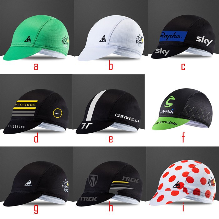 Cycling Caps Topi Sepeda With New Design Bahan Premium Cotton import