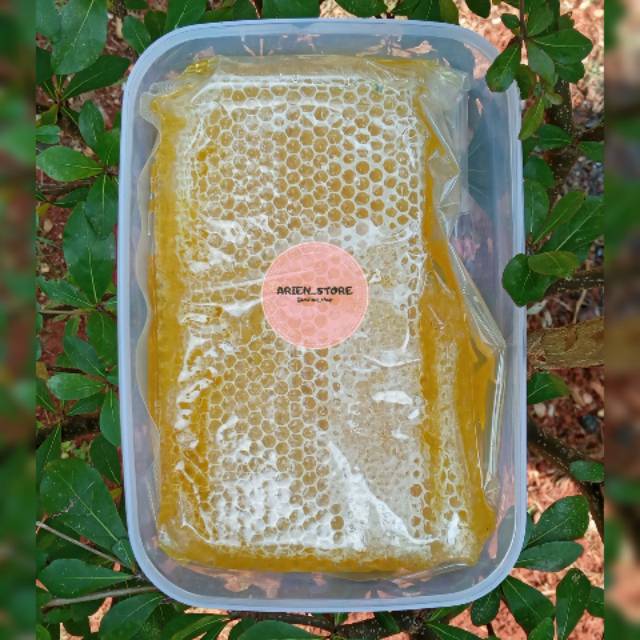 

Madu Sarang 250gr Madu Murni 500gr PREMIUM Madu Asli dari Sarangnya
