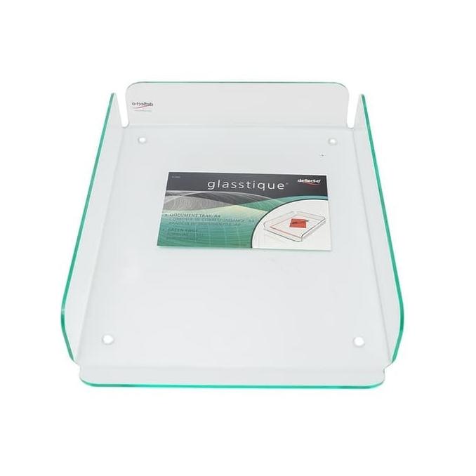 

Office & Stationery | Document Organizer | Deflecto Glasstique Desk Organizer #41090 | Best Seller