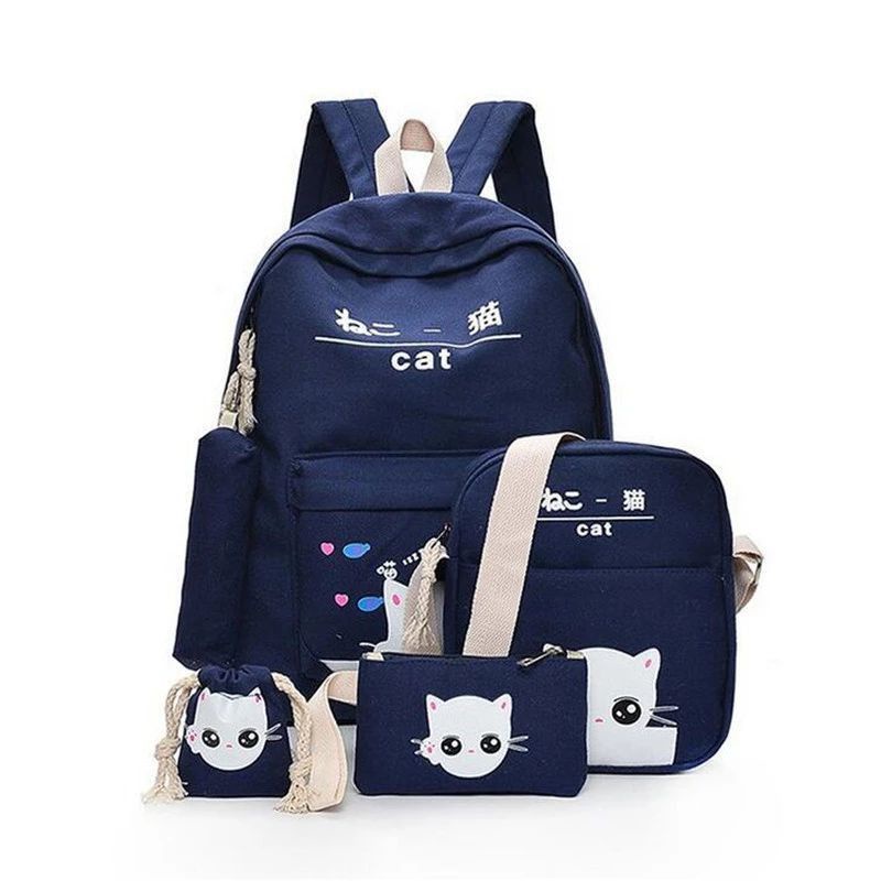 Rairaka.id / Kucing  - Tas anak sekolah perempuan fashion Bayi Anak Perempuan Tas Anak Murah