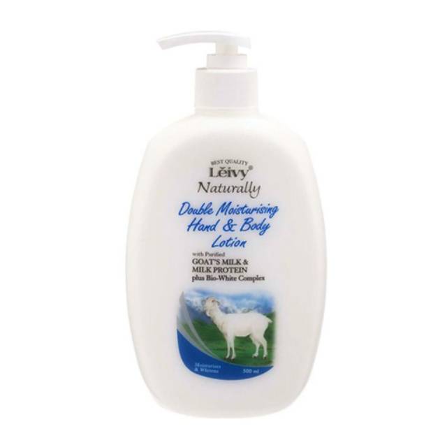 LEIVY HAND BODY LOTION /LEIVY GOAT'S MILK BODY LOTION ~ ORIGINAL 100%