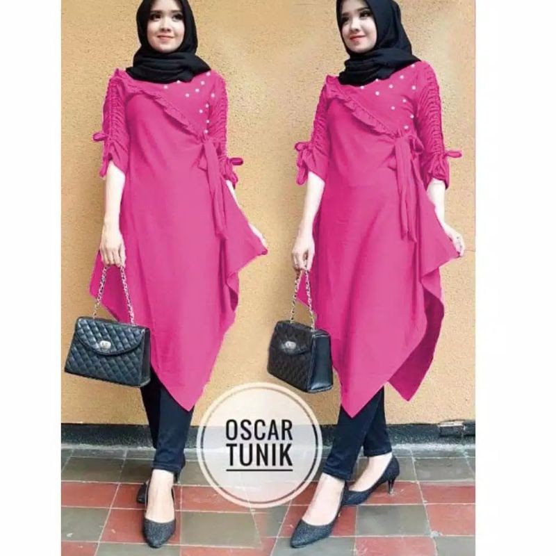 [GARANSI TERMURAH] Oscar Tunik Atasan Muslim