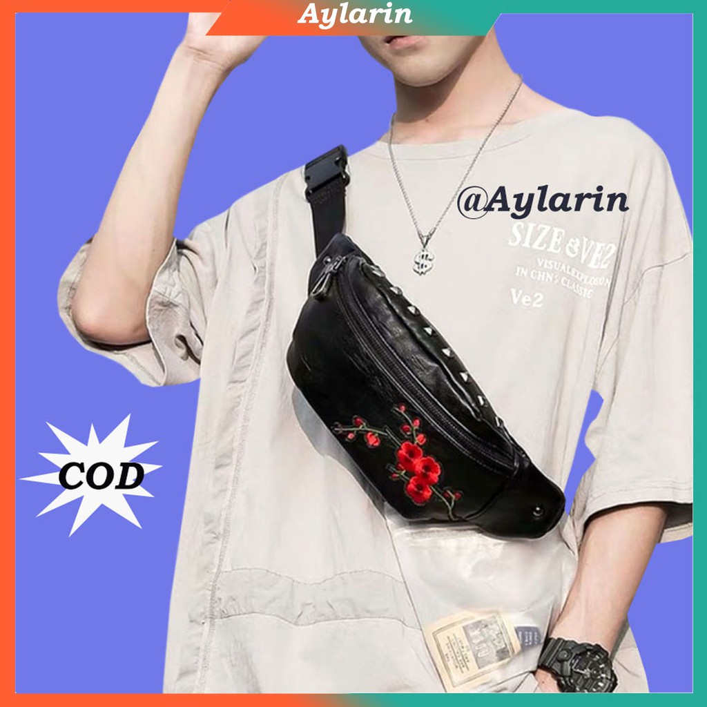 Tas Selempang Pria Korean Style Import Tas Pria Slempang